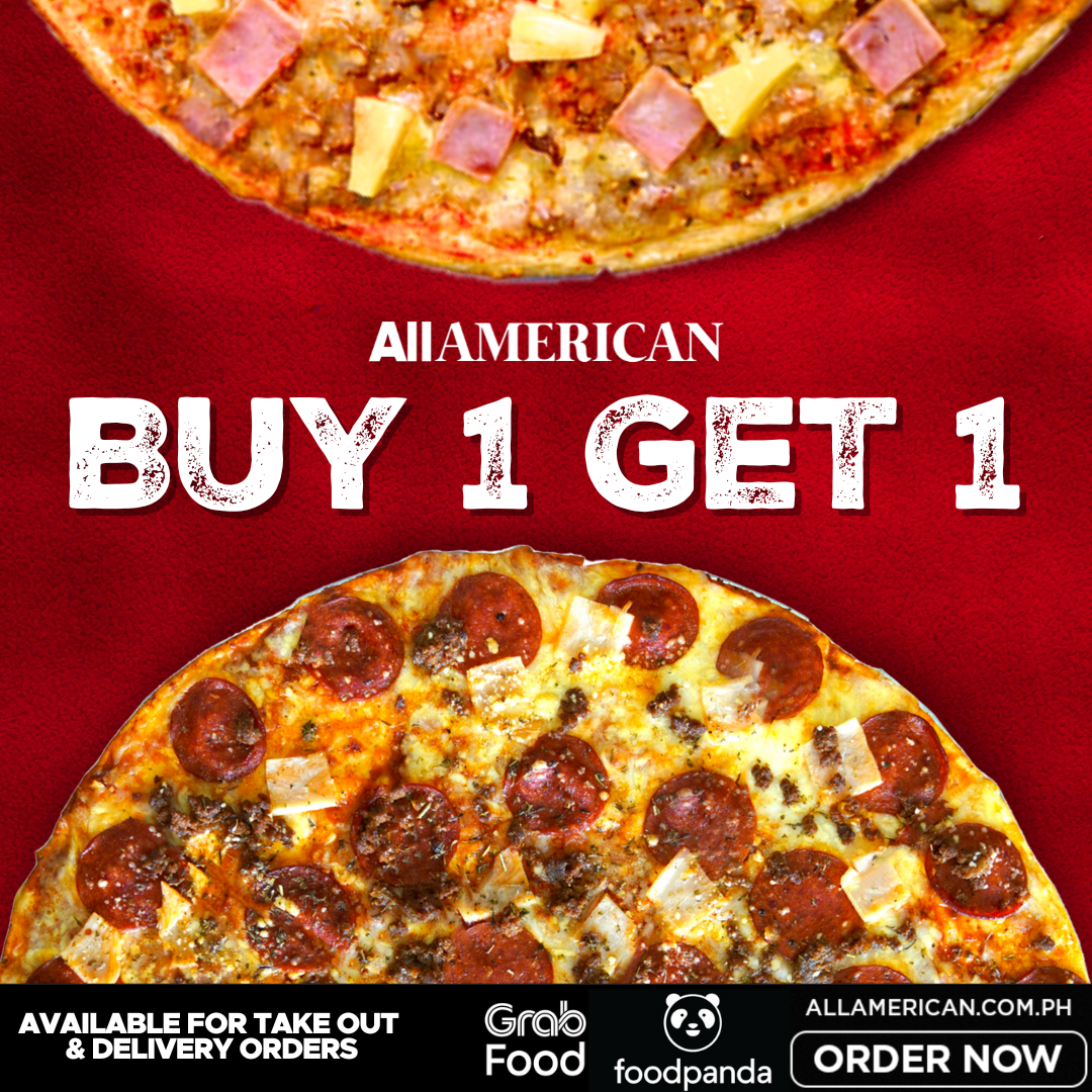 14'' BUY 1 GET 1 PIZZA