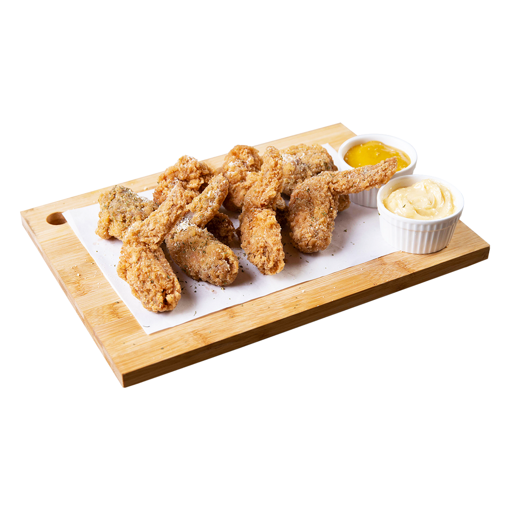 Have your hands all over AllAmerican's 8pcs chicken wings available in Cayenne Butter, Garlic Parmesan, and Sweet Chili flavor!
